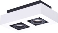 Moderne Aufbau-Downlights 2X50W/Gu10, IP20, Farben Weiß Und Schwarz, Neu