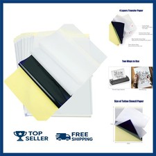 Tattoo Transfer Paper 50 Sheets A4 Size Transfer Stencil Paper for Tattooing