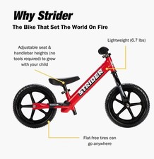 Strider Balance Bike Red Bikes for sale | eBay