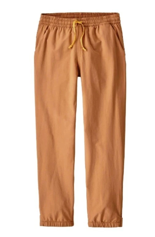 Patagonia NIÑOS Pantalones Dilema Viaje Marrón Tostado Senderismo Joggers UPF 40+ XXL 16 18 Foto 2 de 3