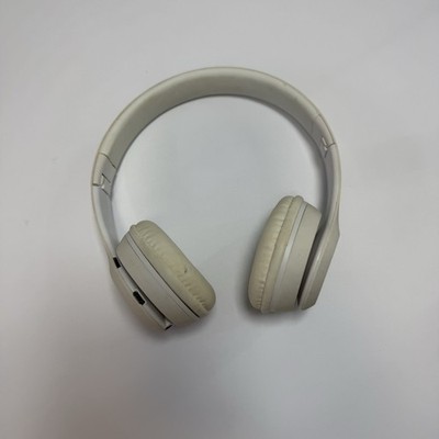 Beats Solo3 Wireless On-Ear Headphones White Bluetooth Foldable Tested & Working