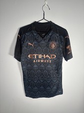 Original Manchester City Away Football Shirt 2020/21 Men’s Medium 
