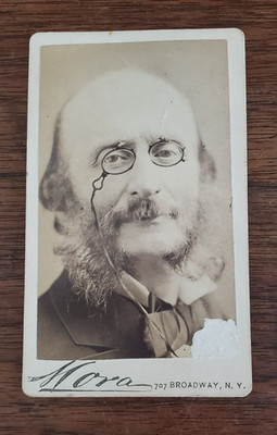 Jacques Offenbach: Carte de Visite Photograph