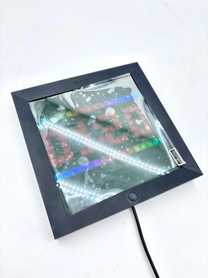 Divoom Pixoo DIY Pixel Art Digital Frame 16x16 Full RGB LED Panel - Black