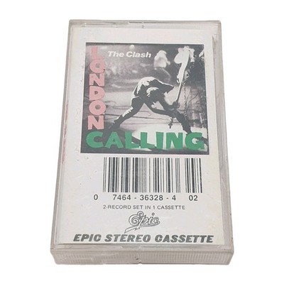 The Clash - London Calling Cassette Tape Rare 1979 UK Punk CBS Inc