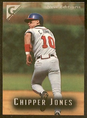 1996 Topps Gallery #100 Chipper Jones Atlanta Braves