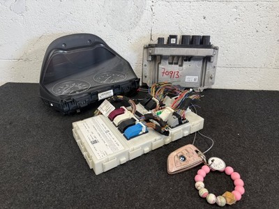   BMW 2017-2019 F48 X1 2.0l DME ECU ENGINE COMPUTER IGNITION KEY MODULE SET  69K
