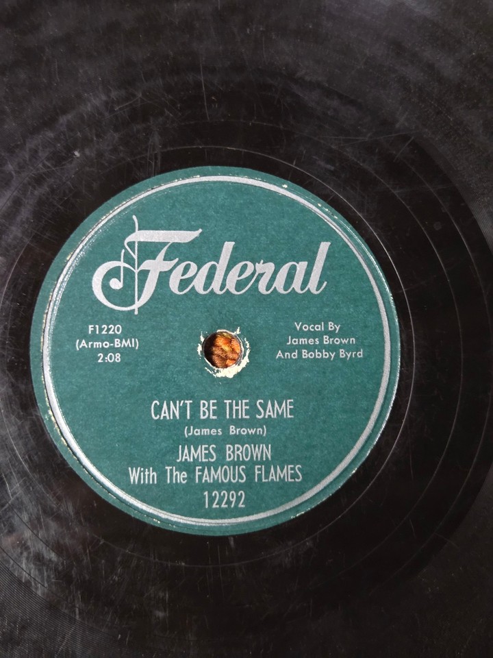 78 RPM James Brown FEDERAL 12292 Gonna Try VG | eBay
