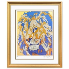 Guillaume Azoulay- Original Etching with Gold Leaf "Gloire"