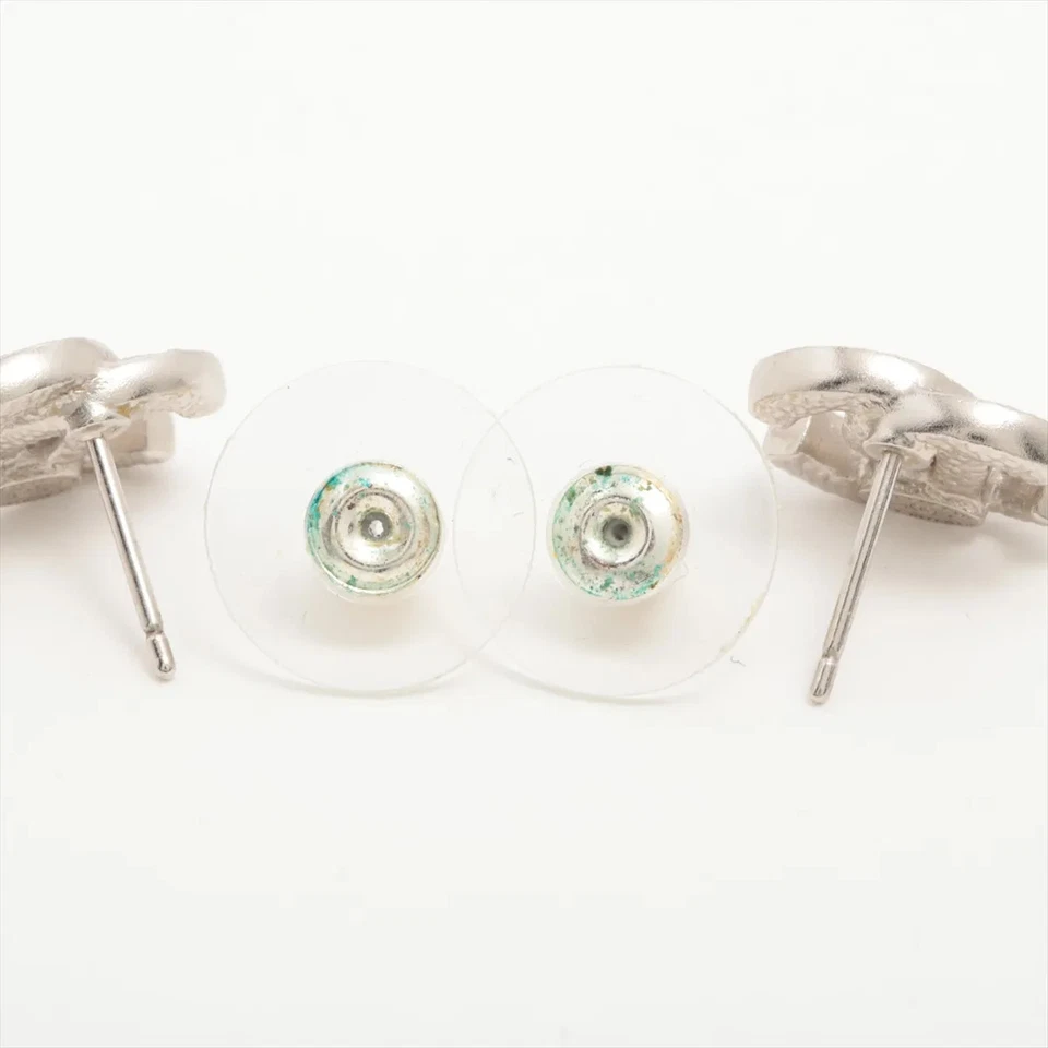 Chanel Coco Mark F24V Piercing Joyería (para ambas orejas) GP×Diamantes de imitación Plata Foto 4 de 4