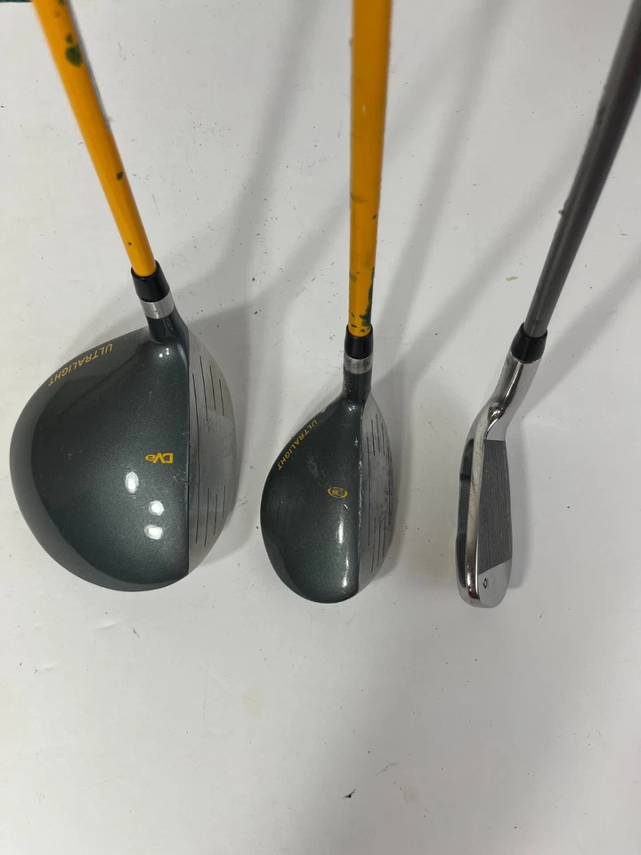US Kids Golf - RH Driver ,Hybrid 26*,6 Iron - Junior 3 Clubs -Age 11-13 Yrs USKG - Image 3 of 4