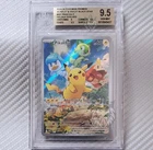 New ListingPikachu Promo BGS 9.5 📈 2023-24 Pokemon (SVP) Paldea Evolved Black Star #027