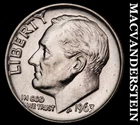 1963 Roosevelt Dime- Silver Choice Gem Brilliant Uncirculated  #i4339