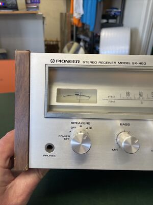 Vintage PIONEER SX-450 STEREO RECEIVER | eBay