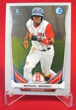 Manuel Margot Topps 1st Bowman Chrome 2014 Baseball Card #BCP90