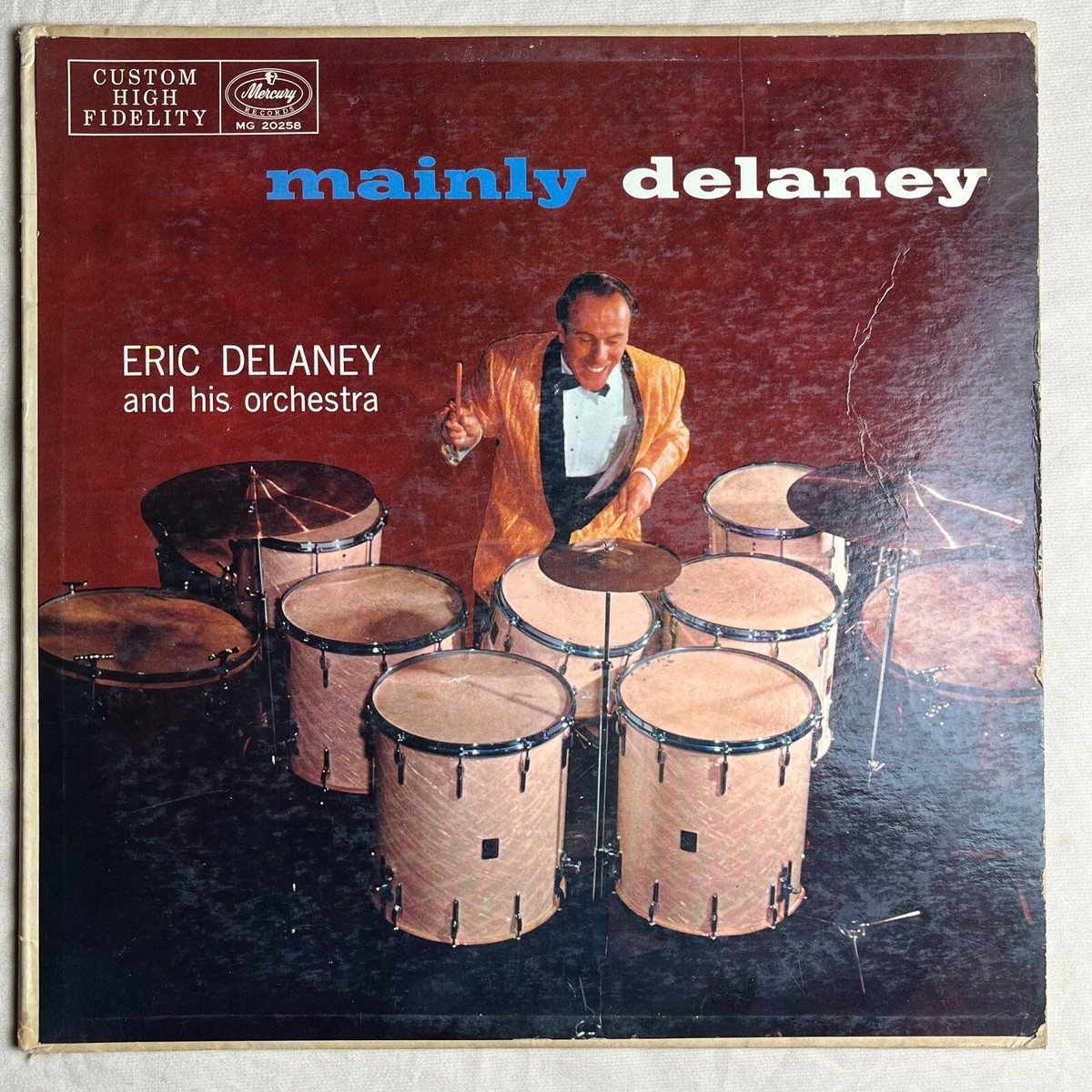 THE VINYL SOLUTION 1985年リリースレコード ERIC DELANEY Mainly Delaney 1958 Vinyl LP Mercury MG 20258 - VG | eBay