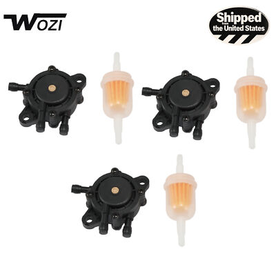 #ad #ad 3PK Fuel Gas Pump For Mikuni Briggsamp;Stratton 808492 808656 491922 691034 692313 $9.99