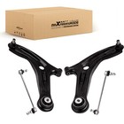 FRONT SUSPENSION ARMS PAIR + BALL JOINTS For FORD FIESTA MK7 WISHBONES 2008-2013