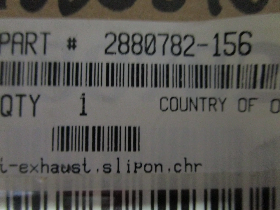 Escape recto sin cordones Indian Scout etapa 1 15-16 Foto 4 de 4