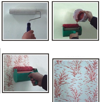 Patterns Wall Decoration Paints Grain Paint Roller Painting Grain Pattern Tool
