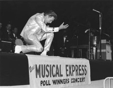 Billy Fury Performs On Stage At Nme Poll Winners Party Wembley Old Music Photo