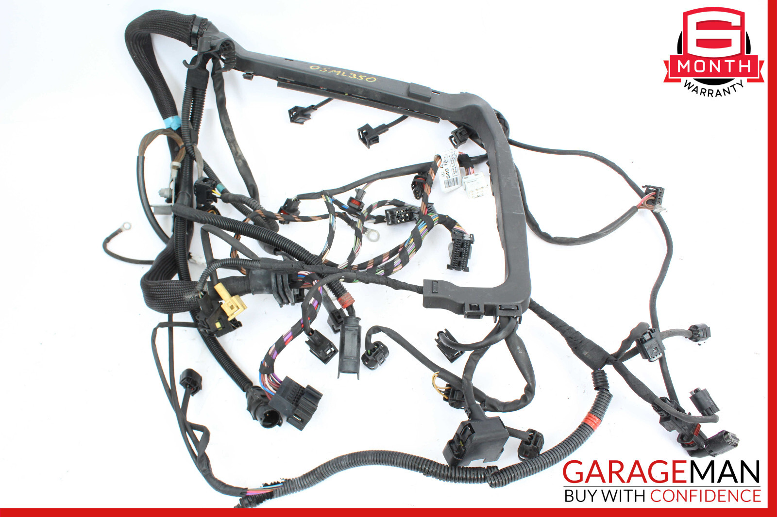 9805 Mercedes W163 ML320 3.2L Main Engine Motor Harness Wires Wiring