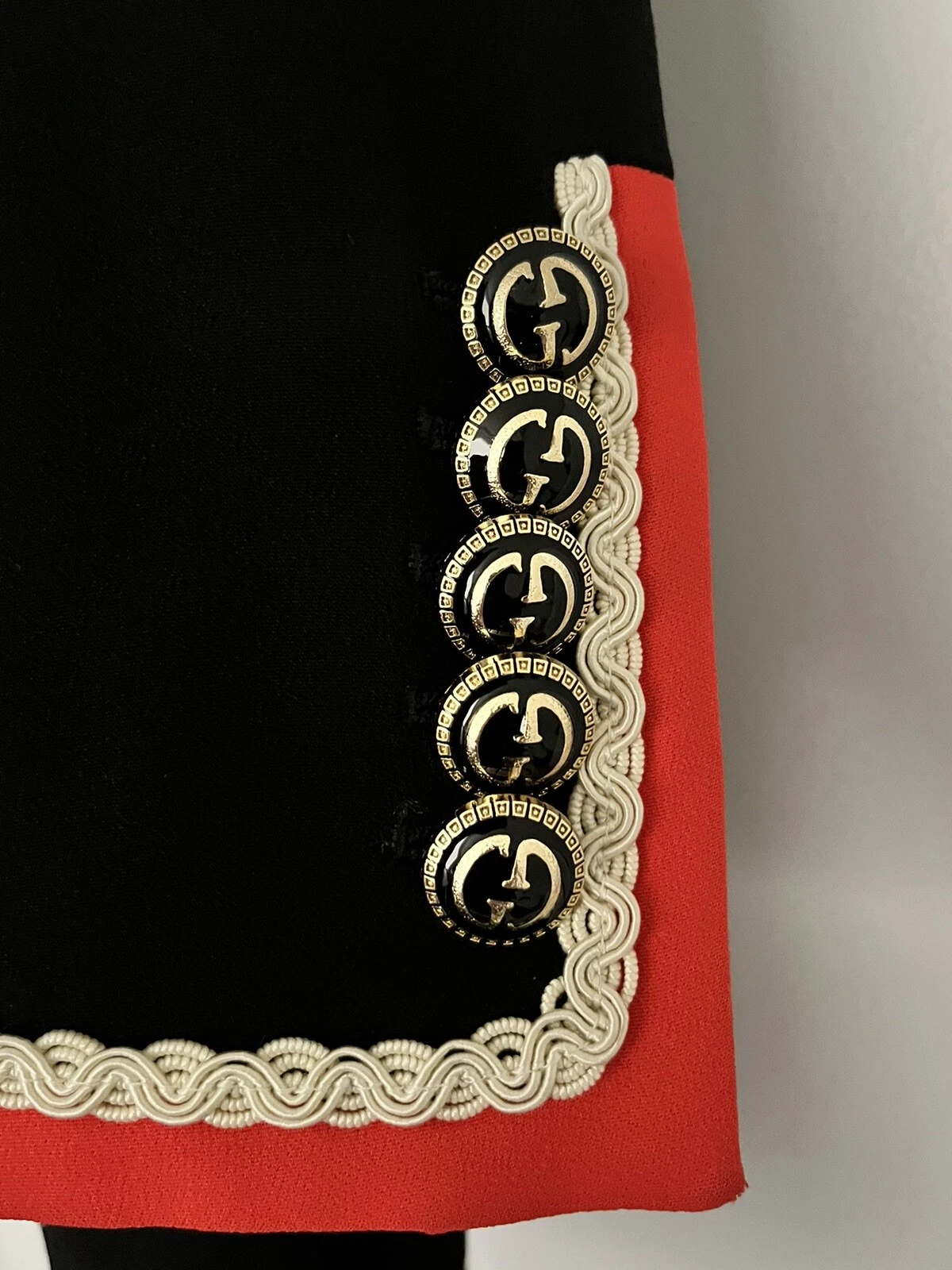 Blazer giacca Gucci Fox Crest Viscosa Nuovo con etichette $3700 Taglia 36 IT (2 US)