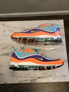 air max 98 yellow purple