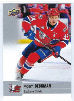 2019-20 Upper Deck CHL #11 Adam Beckman