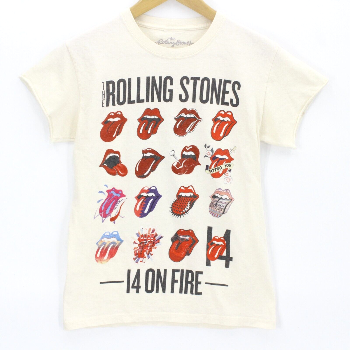 The Rolling Stones TシャツLサイズ14 ON FIREツアー ローリング