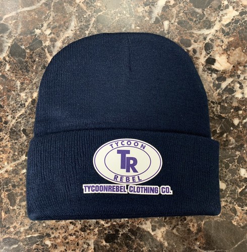 Tycoonrebel Clothing Co. Cuffed Beanie Strickmütze Wintermütze Authentic Navy Farbe! - Bild 2 von 11