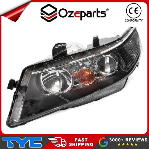 Pair LH+RH Head Light Front Lamp For Honda Accord Euro CL 2003-2005 - Picture 3 of 5