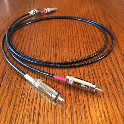 6  BELDEN Stereo Interconnect Cables w/ Neutrik Rean RCA connectors