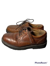 Bass Hamilton Low Boots 1428-200 Men  s 7M, Leather Upper Oil Resistant Brown