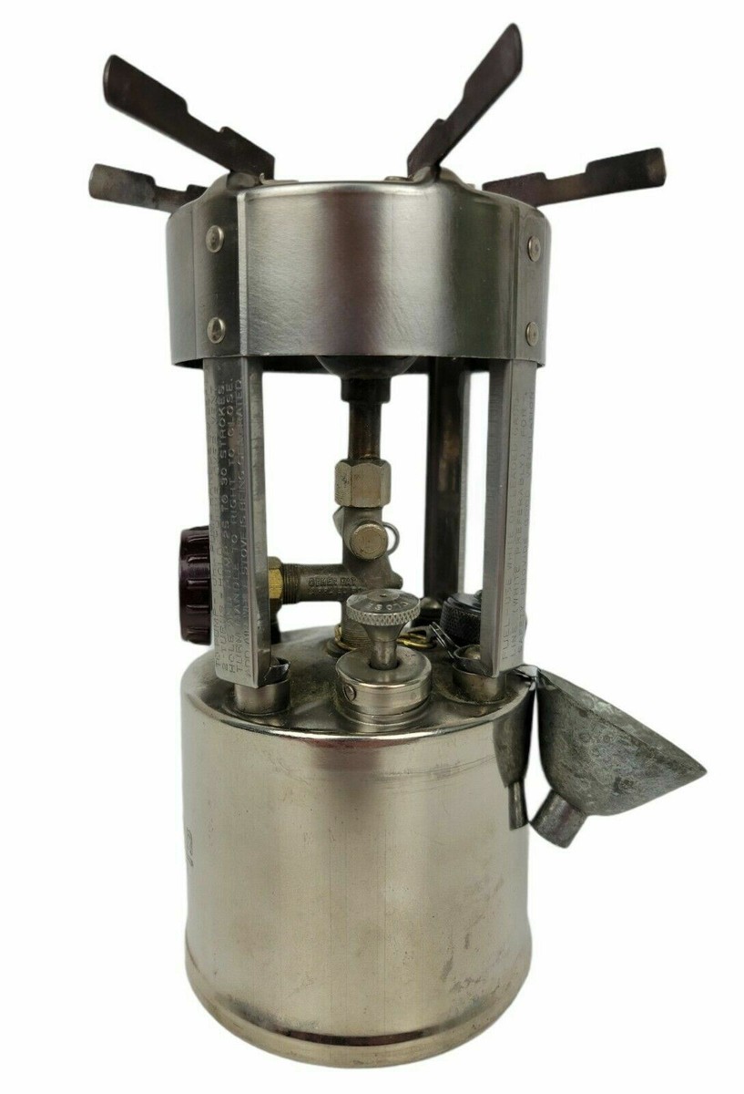 【大幅値下げ】コールマン 530 ストーブ A46 Coleman Vintage Coleman No. 530 WWII Era GI Field Pocket Stove A46 w