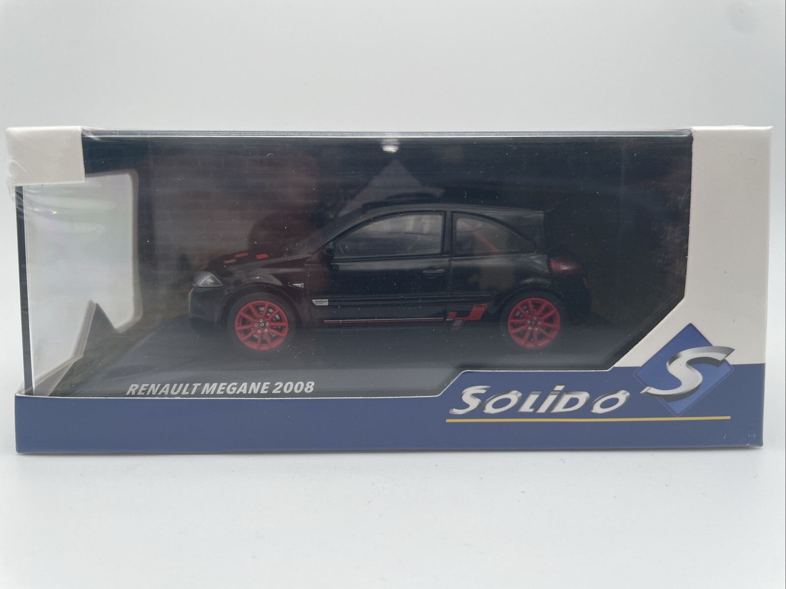 Voiture Renault Mégane R26R 2008 Solido 1/43 le cadeau idéal pour fan de youngtimer
