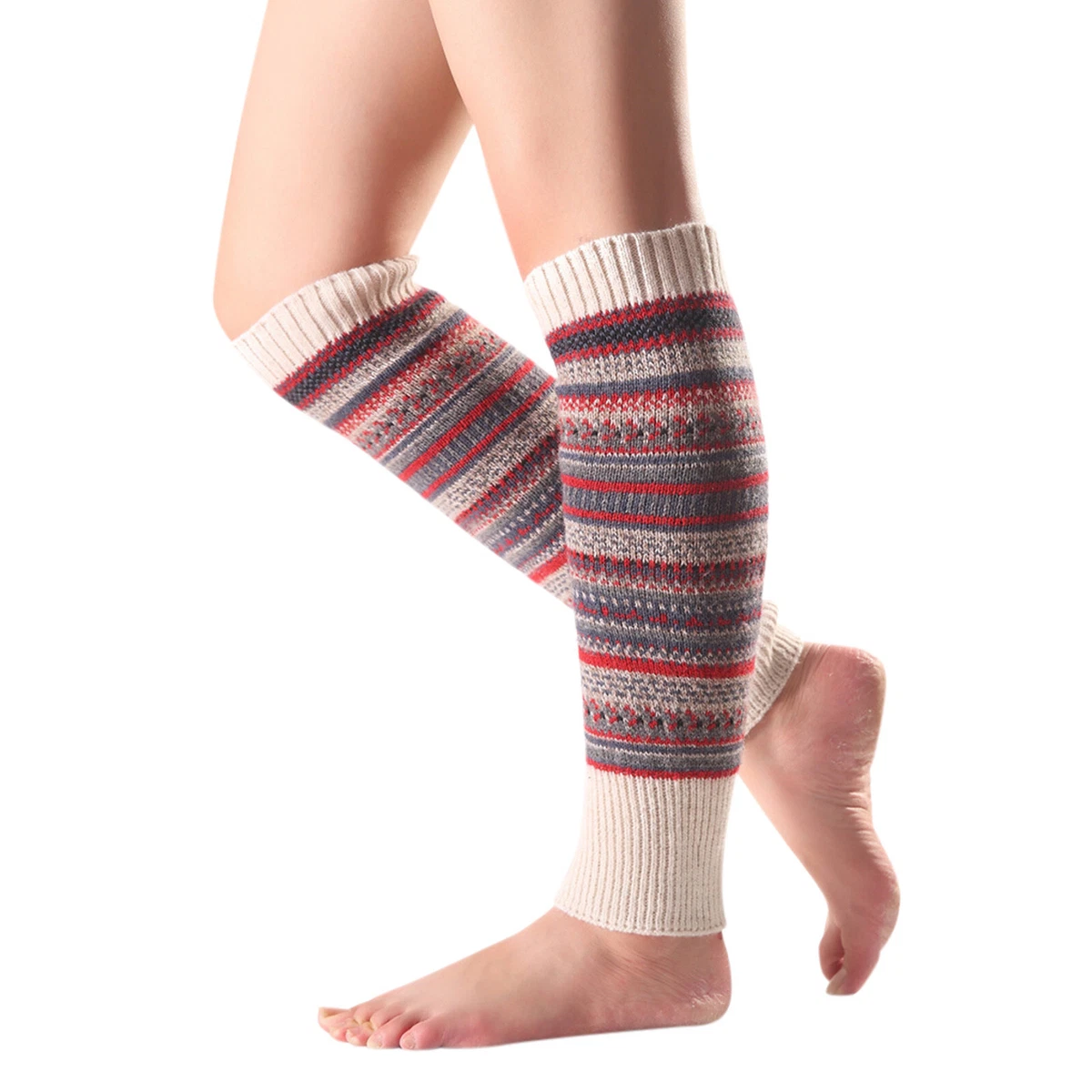 Long Leg Warmer Womens Men 80s Party Dance Leg Warmers for Women