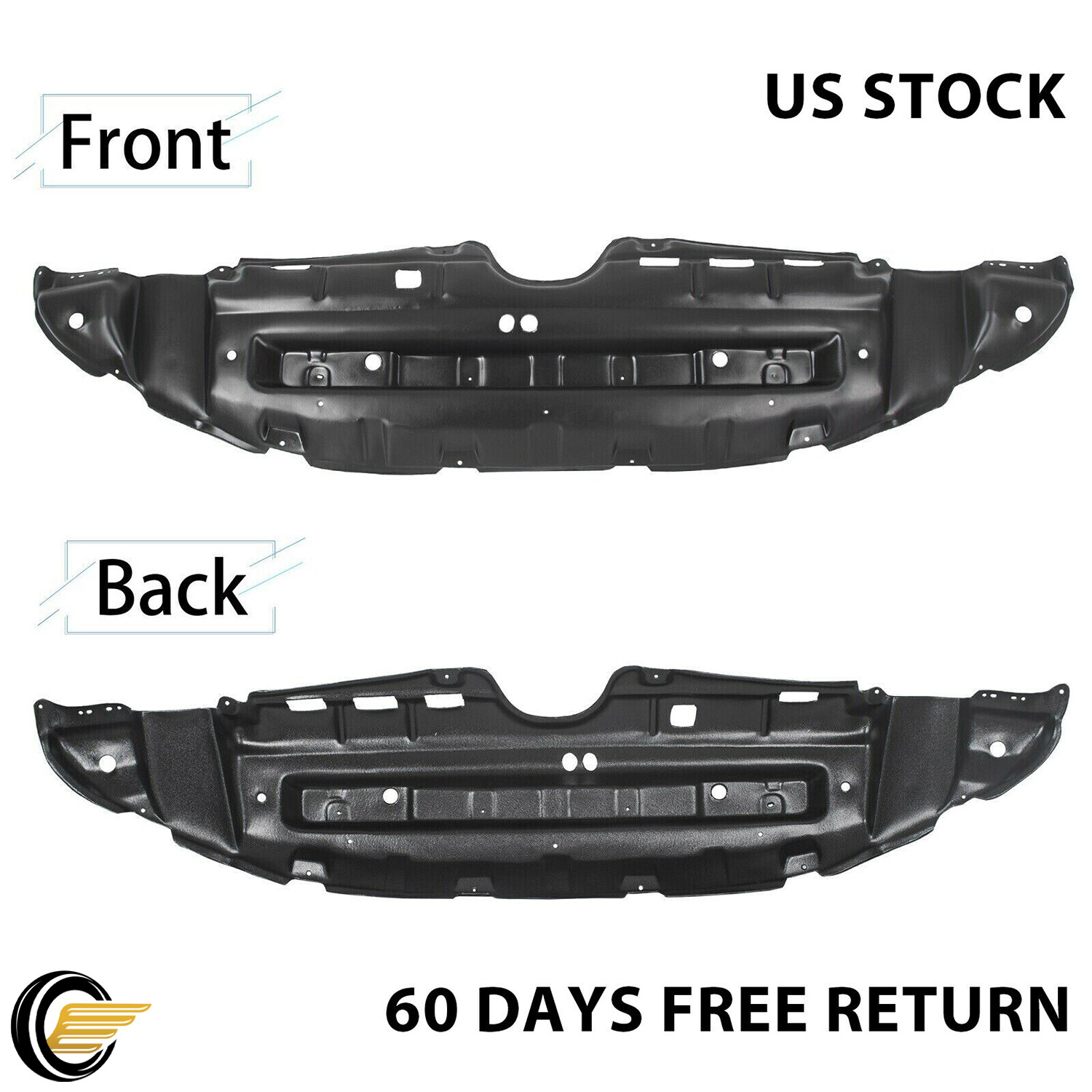 Engine Splash Shield Under Cover Guard For Toyota Sienna 2.7L 3.5L 2011