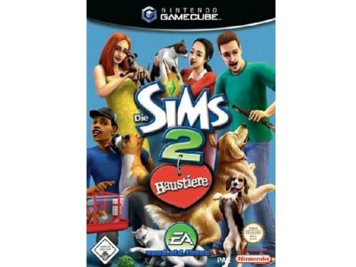 ## Die Sims 2 - Haustiere (Allemand) Nintendo Gamecube / Gc Jeu - Haut ## - Bild 1 von 1