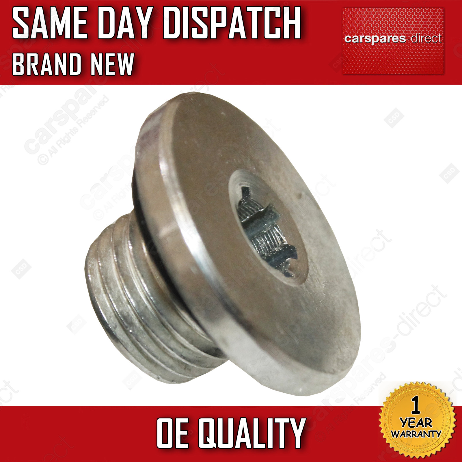 ENGINE OIL SUMP DRAIN PLUG VAUXHALL ASTRA / AGILA / CORSA / VECTRA