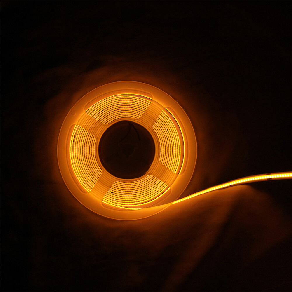 16.4ft COB LED Strip 12V 24V 384/528LED/M Waterproof Tape Lights for