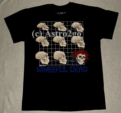 EVOLUTION--Liquid Blue Grateful Dead Strange Trip Skulls Science T