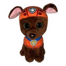 TY Beanie Boos 6" Paw Patrol ZUMA Chocolate Labrador Plush Stuffed Animal Toy