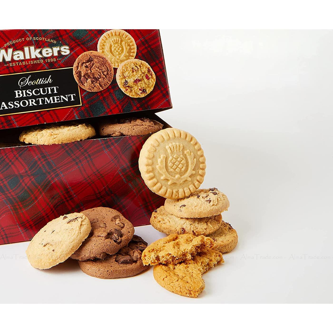 Walkers Short Scottish Biscuits Assortment All Butter Shortbread Cookie