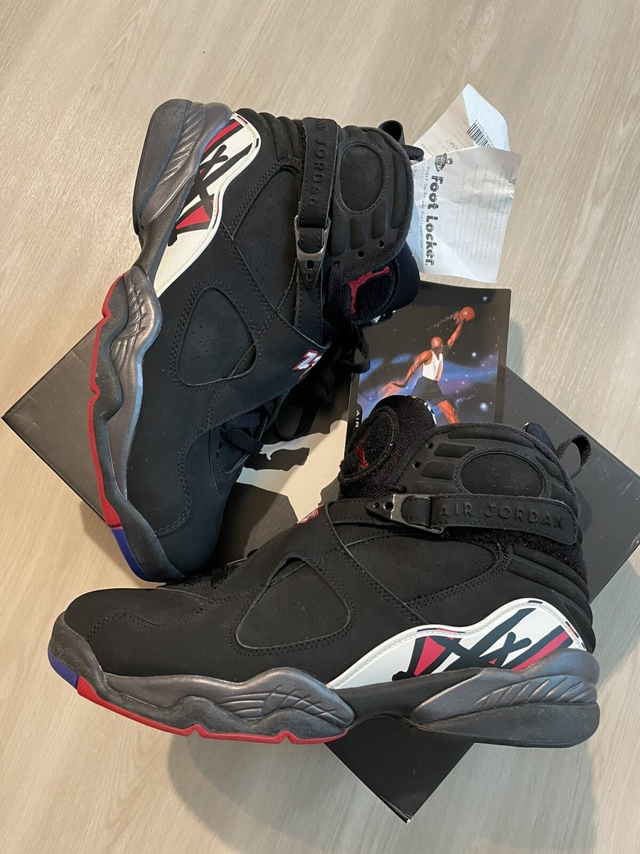 Deadstock 2013 Jordan 8 Retro Playoff Sz 9.5 W/ Card And Original