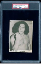 1981 Wrestling Super Stars True Rookie RC! Andre The Giant WWF NWA AWA PSA 8 