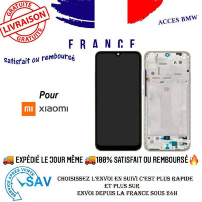 Écran LCD Complet + Vitre Tactile Pour Xiaomi Mi A3 - Blanc (remplacement)
