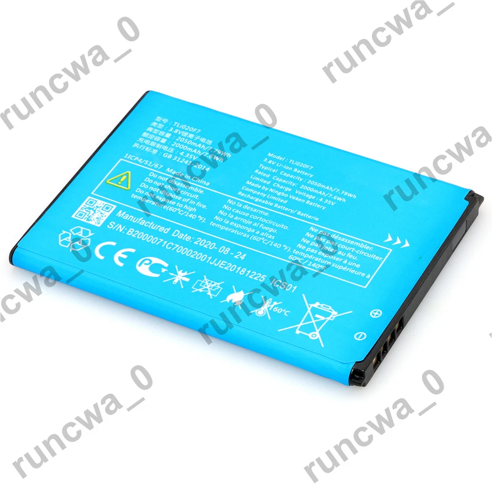 TLi020F7 Battery For Alcatel One Touch Pop C7 7041 7040 7040D 7041X - Image 2 of 4