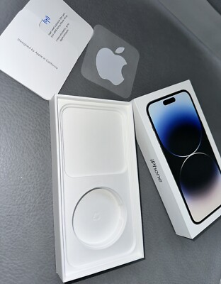 Apple iPhone 14 Pro Max 128GB Silver - Empty Retail Box - W Paperwork Brand New