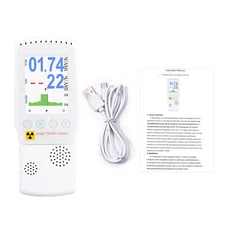 Single Handheld Geiger Counter for β γ χ Radiation Detection